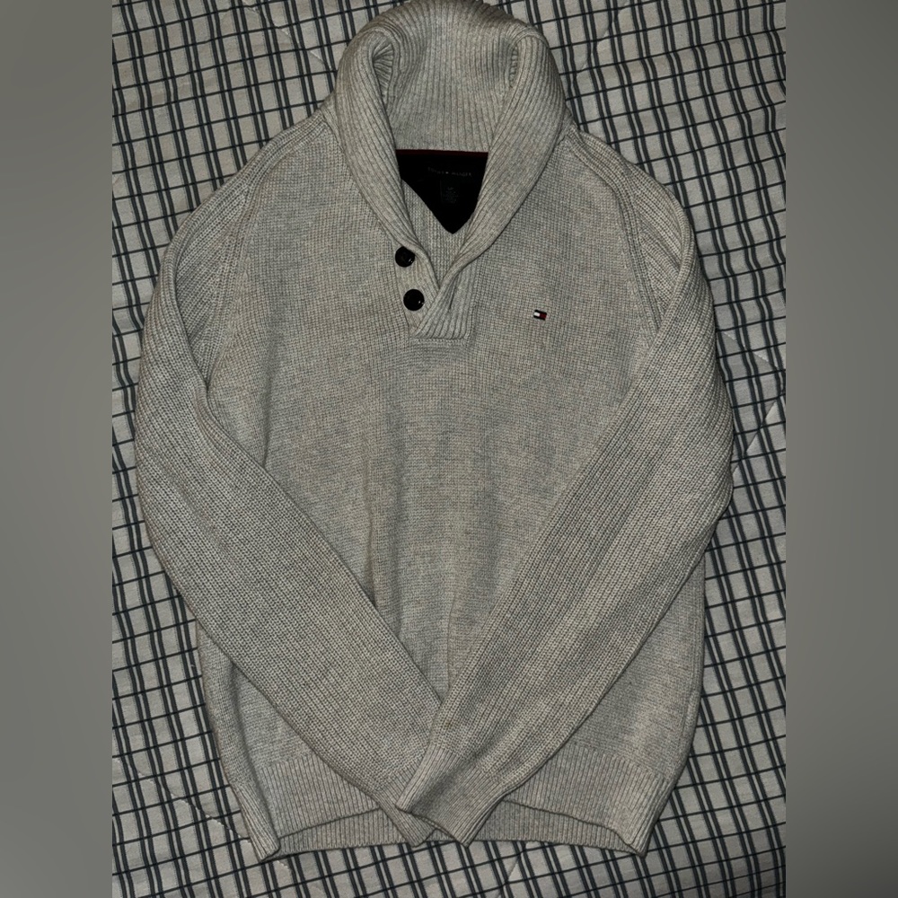 Tommy Hilfiger Shawl Sweater